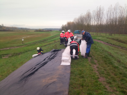 Nyúlgát építése