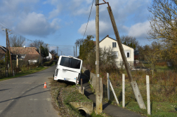 Az érintett jármű hátulról