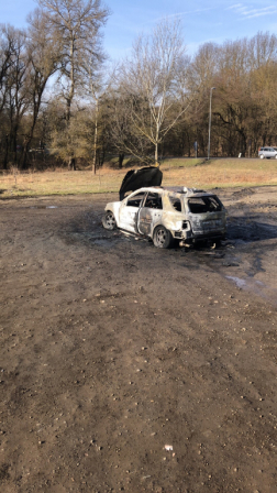 A kiégett jármű