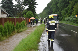 A salgótarjáni hivatásos tűzoltók avatkoztak be