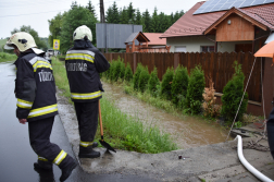 A salgótarjáni hivatásos tűzoltók avatkoztak be