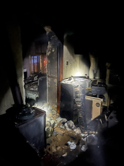 Családi ház tűzeset -Tar