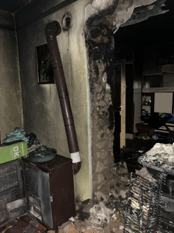 Családi ház tűzeset -Tar