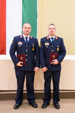 Elsőtiszti kinevezések és hősies helytállásért járó elismerések