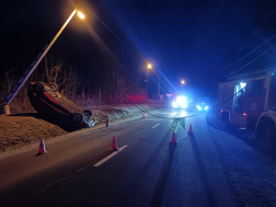 Közúti baleset Keszegen