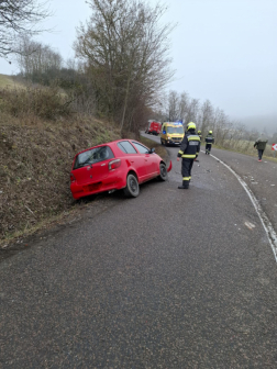 Közúti baleset Nagybárkány és Sámsonháza között