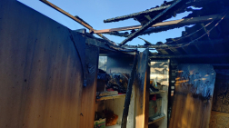 Kigyulladt egy melléképület Rétságon