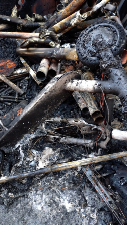 Kigyulladt egy melléképület Rétságon