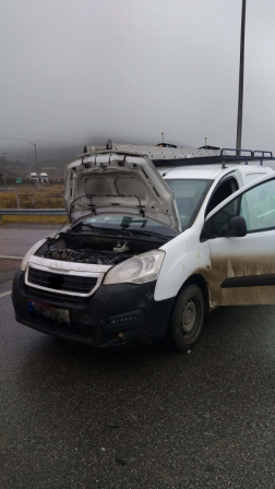 Közúti baleset Bátonyterenyén