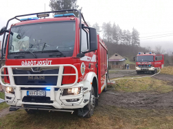 Tűzeset Salgótarján