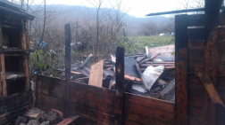 Kigyulladt egy melléképület Mátraverebélyben