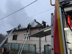 Családi ház égett Sámsonházán