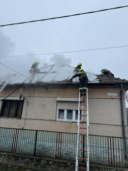 Családi ház égett Sámsonházán