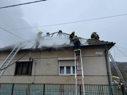 Családi ház égett Sámsonházán