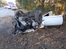 Közúti baleset Szécsényben