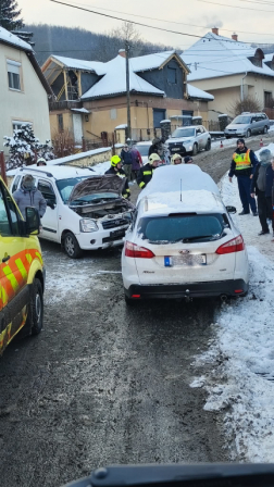 Közúti baleset Salgótarjánban