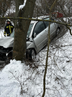 Közúti baleset a 2-es főúton