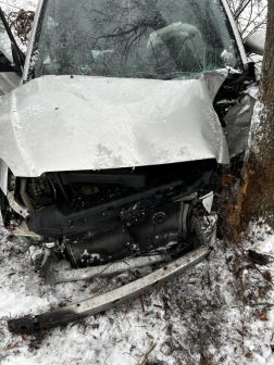 Közúti baleset a 2-es főúton