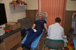 Vért adtak a tűzoltók