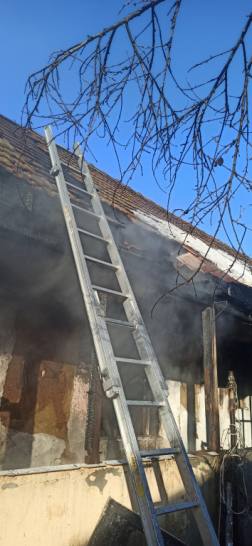 Kigyulladt egy családi ház Nagyorosziban