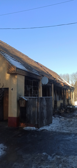 Kigyulladt egy családi ház Nagyorosziban