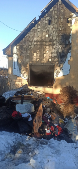 Kigyulladt egy családi ház Nagyorosziban