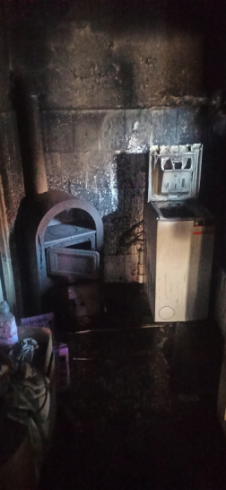 Kigyulladt egy családi ház Nagyorosziban