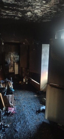 Kigyulladt egy családi ház Nagyorosziban