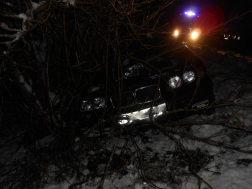 Közúti baleset Cered és Zabar között