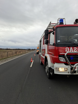 Közúti baleset történt a 21-es főúton