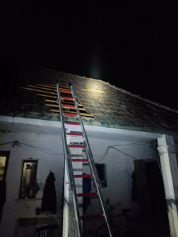 Kigyulladt egy parasztház Csitáron