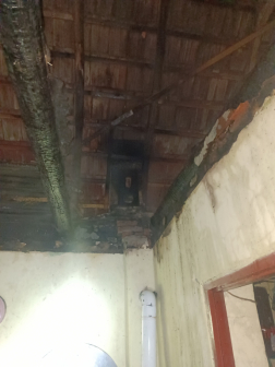 Kigyulladt egy parasztház Csitáron