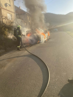 Gépjárműtűz Karancslapujtőn