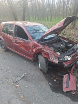 Közúti baleset Nógrádsáp és Nézsa között