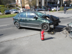 Közúti baleset Salgótarjánban