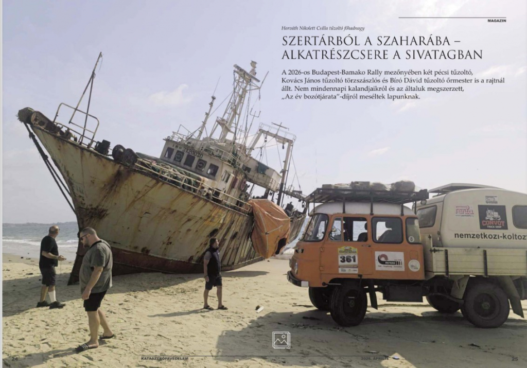 Megjelent a katasztrófavédelem legújabb lapszáma