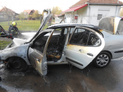 Gépjárműtűz Karancskesziben