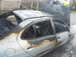 Gépjárműtűz Karancskesziben