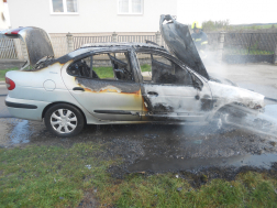 Gépjárműtűz Karancskesziben