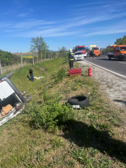 Közúti baleset a 21-es főúton
