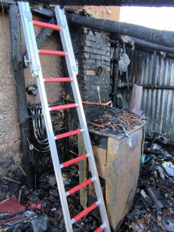 Egy családi ház melléképülete égett Endrefalván