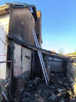 Egy családi ház melléképülete égett Endrefalván