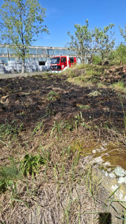 Szabadtéri tűz Romhányban