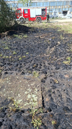 Szabadtéri tűz Romhányban