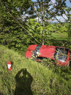 Közúti baleset Tereske közelében