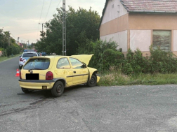 Közúti baleset Bátonyterenyén