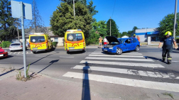 Közúti baleset Balassagyarmaton