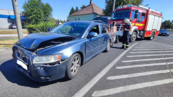 Közúti baleset Balassagyarmaton