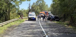 Közúti baleset a 22-es számú főúton