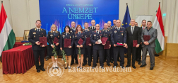 Elismerések a központi ünnepségen 